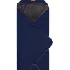 Winterfußsack "Tanaga" in Dunkelblau - (L)80 x (B)35 cm