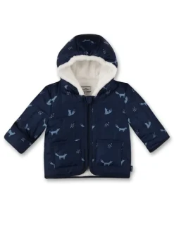 Winterjacke in Blau