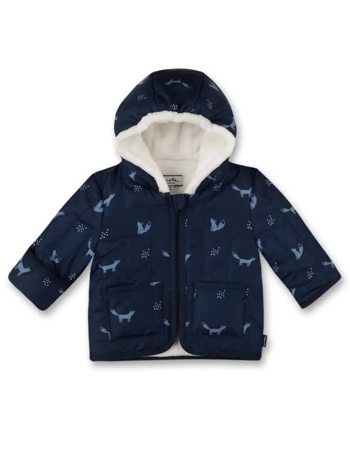 Winterjacke in Blau