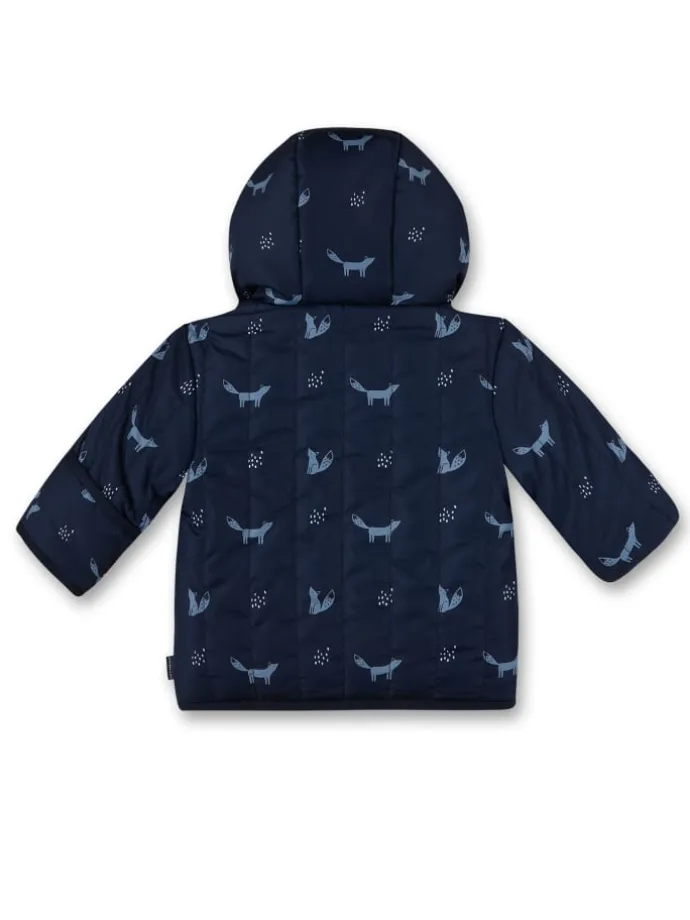 Winterjacke in Blau
