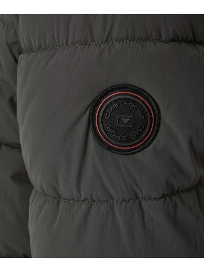 Winterjacke in Khaki
