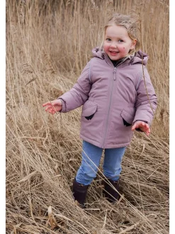 Winterjacke in Rosa