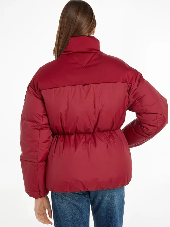 Winterjacke in Rot