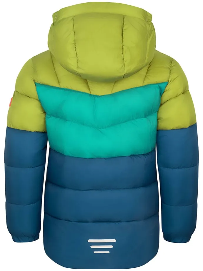 Winterjacke "Kirkenes" in Blau/ Grün