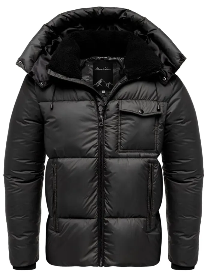 Winterjacke ONTARIO in Schwarz