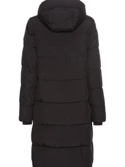 Wintermantel in Schwarz