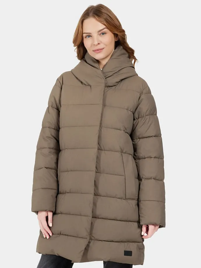 Wintermantel "Nella" in Khaki
