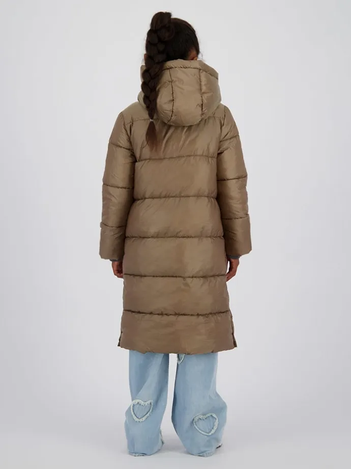 Wintermantel "Tezzy" in Beige