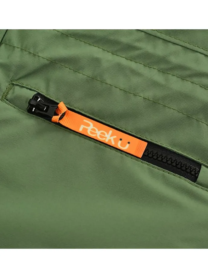 Winter-Overall "Huxley" in Gelb/ Khaki
