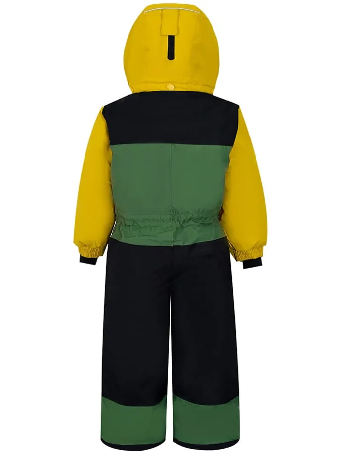 Winter-Overall "Huxley" in Gelb/ Khaki
