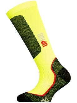 Wintersportsocken in Gelb