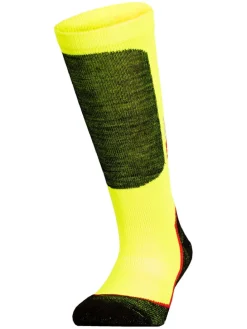Wintersportsocken in Gelb