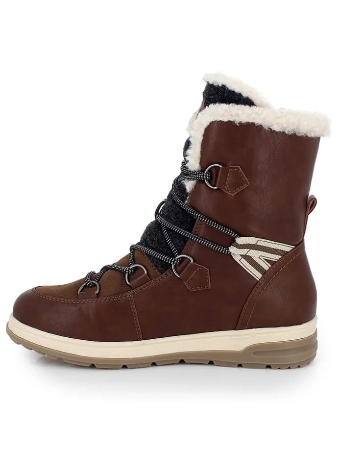 Winterstiefel "Abigail" in Braun