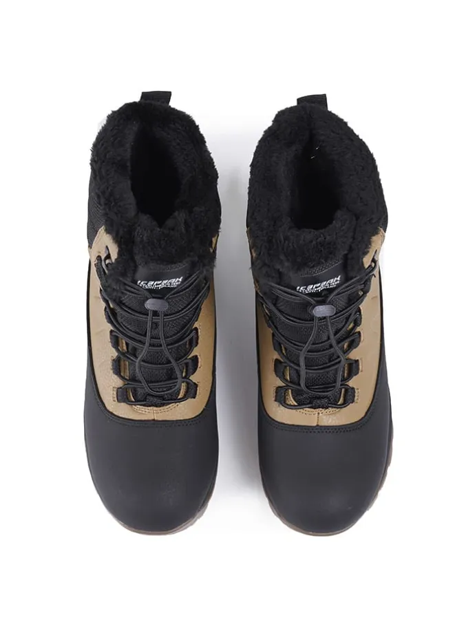 Winterstiefel "Alofi" in Schwarz/ Hellbraun