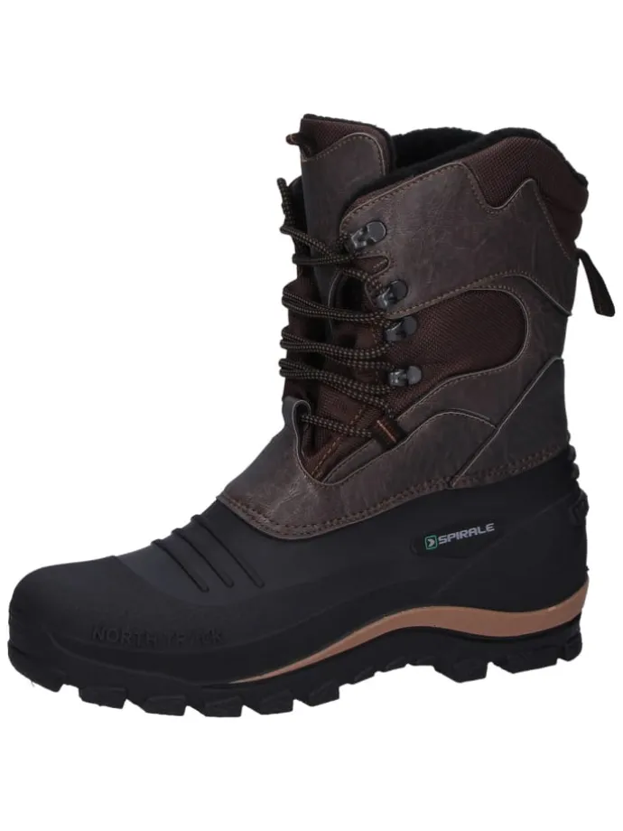 Winterstiefel Bernd gefüttert in braun