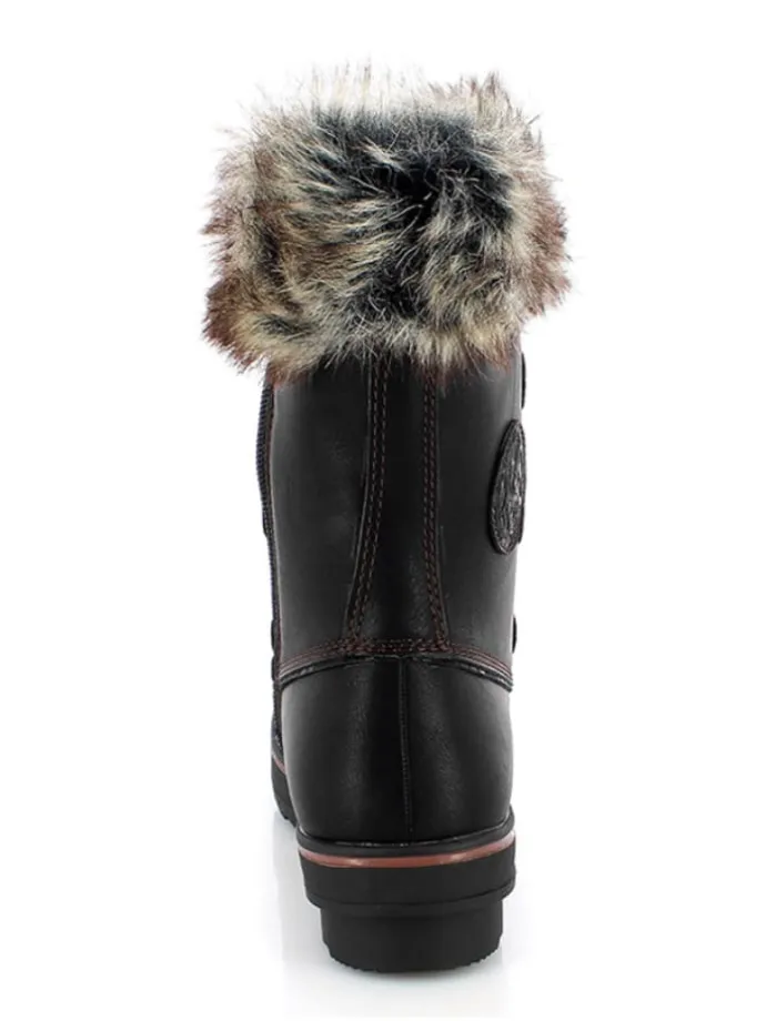 Winterstiefel "Emmy" in Schwarz