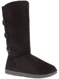 Winterstiefel "Flocon" in Schwarz
