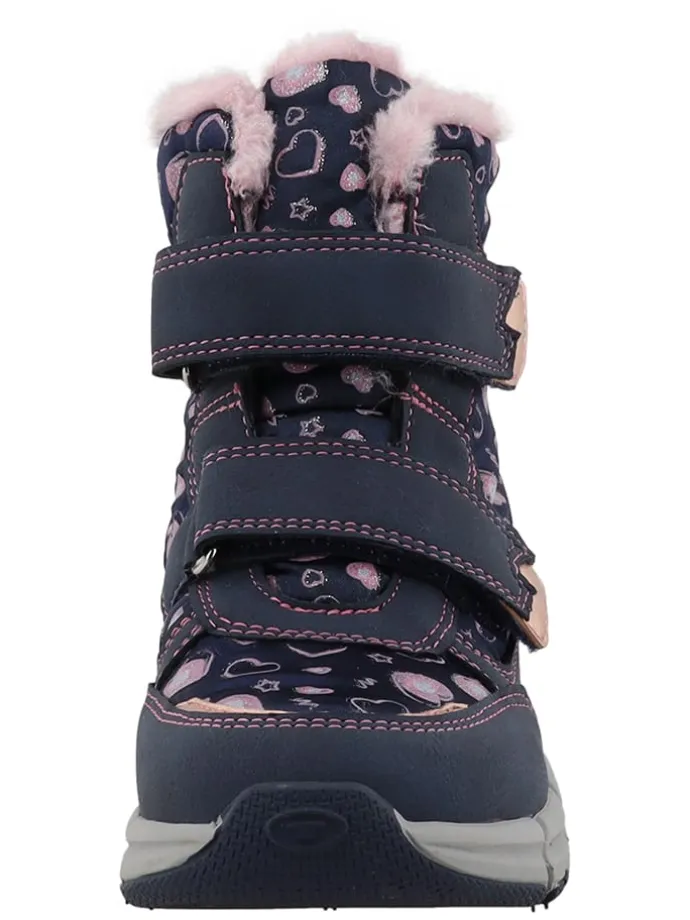 Winterstiefel in Dunkelblau