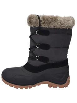 Winterstiefel in Schwarz