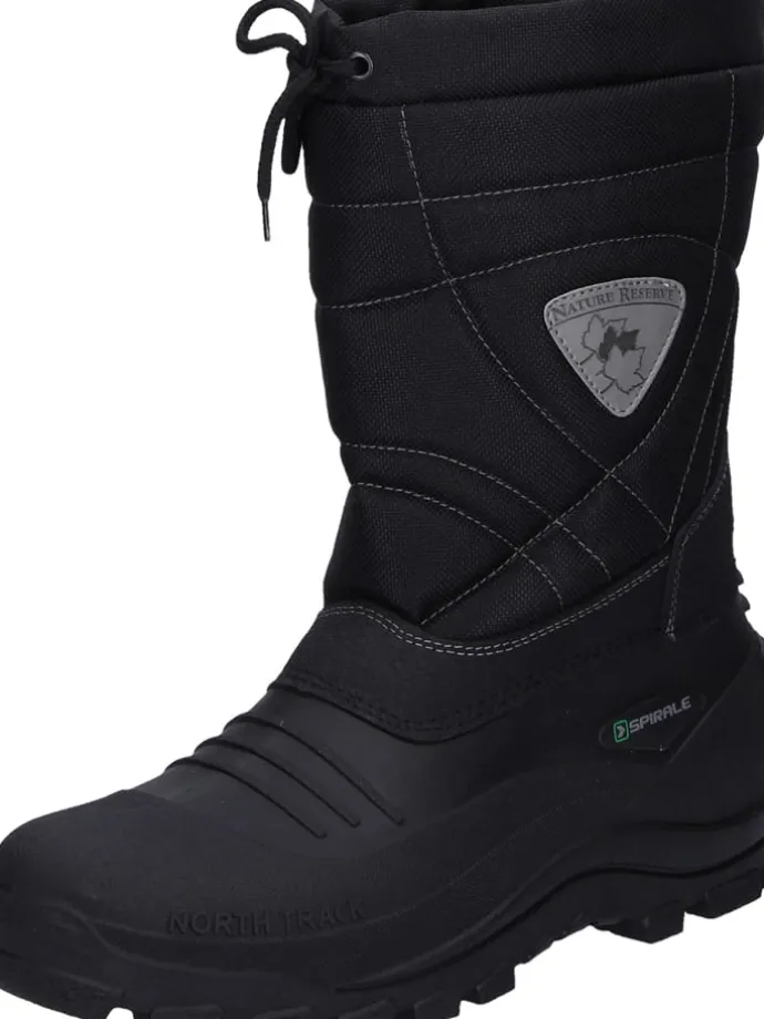 Winterstiefel Marco Schlupfstiefel in schwarz