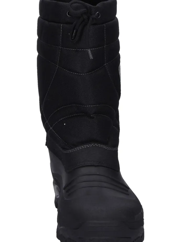 Winterstiefel Marco Schlupfstiefel in schwarz