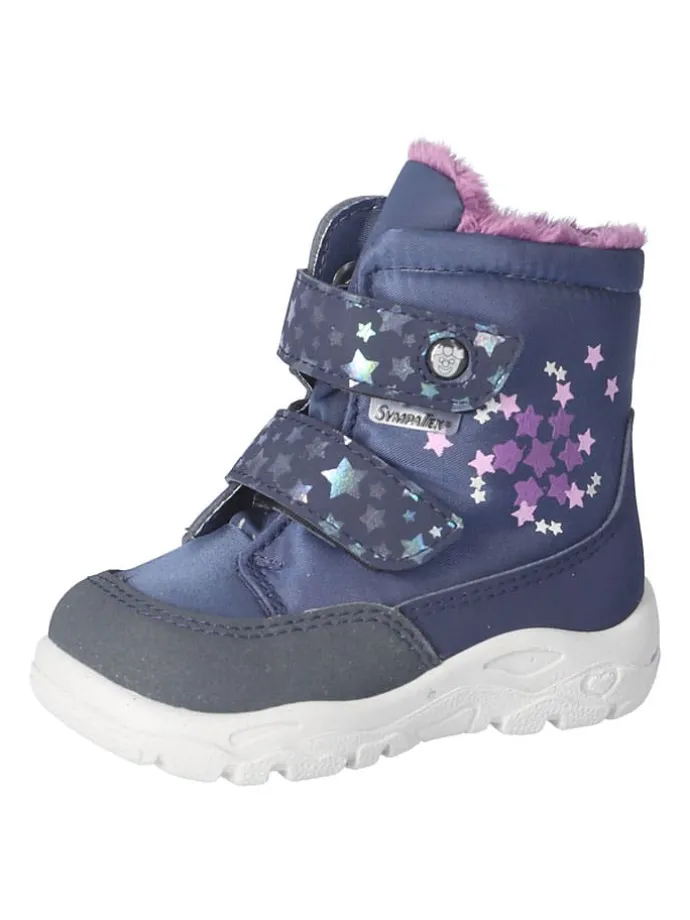 Winterstiefel "Milena" in Dunkelblau