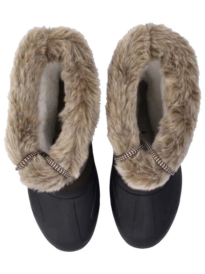 Winterstiefel "Nietos" in Hellbraun