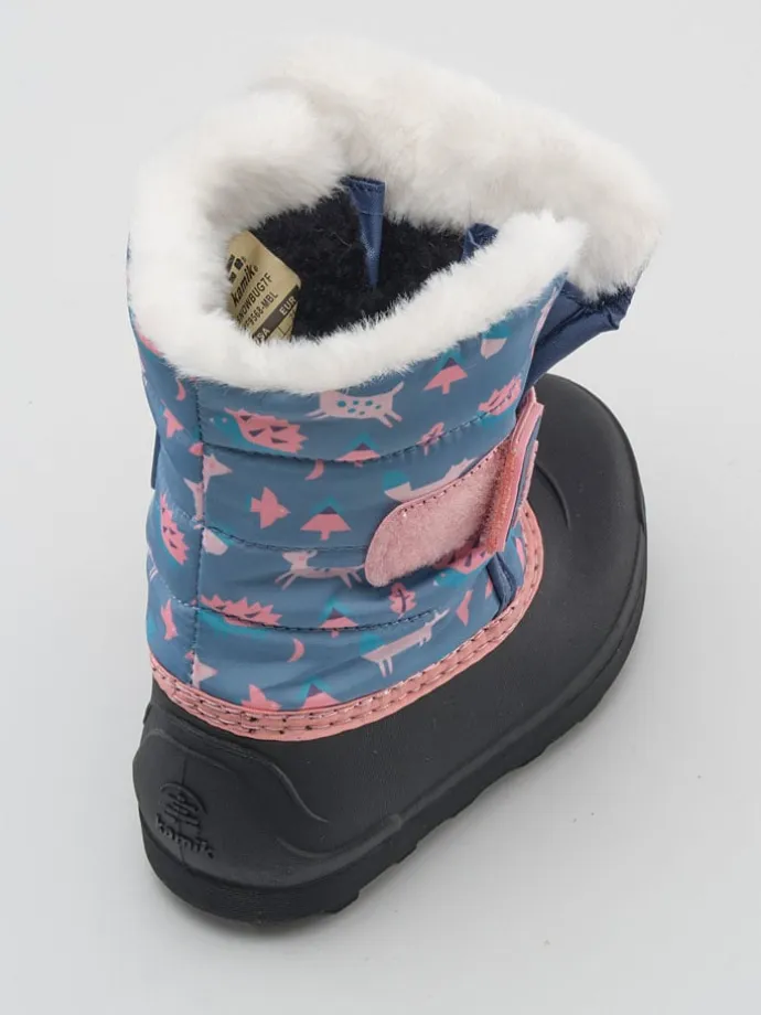 Winterstiefel "Snowbug 7" in Hellblau/ Rosa