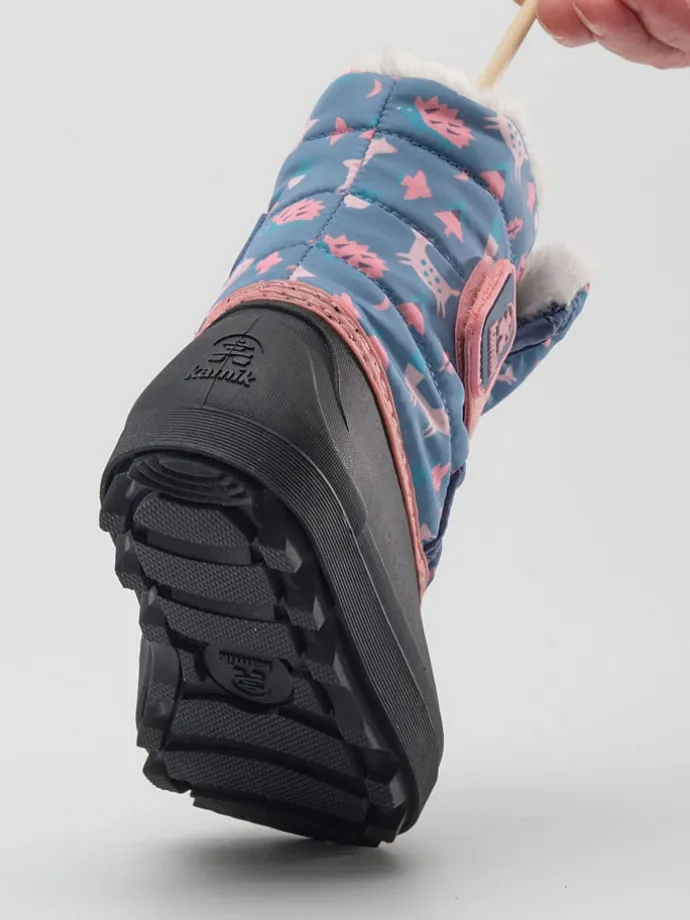 Winterstiefel "Snowbug 7" in Hellblau/ Rosa