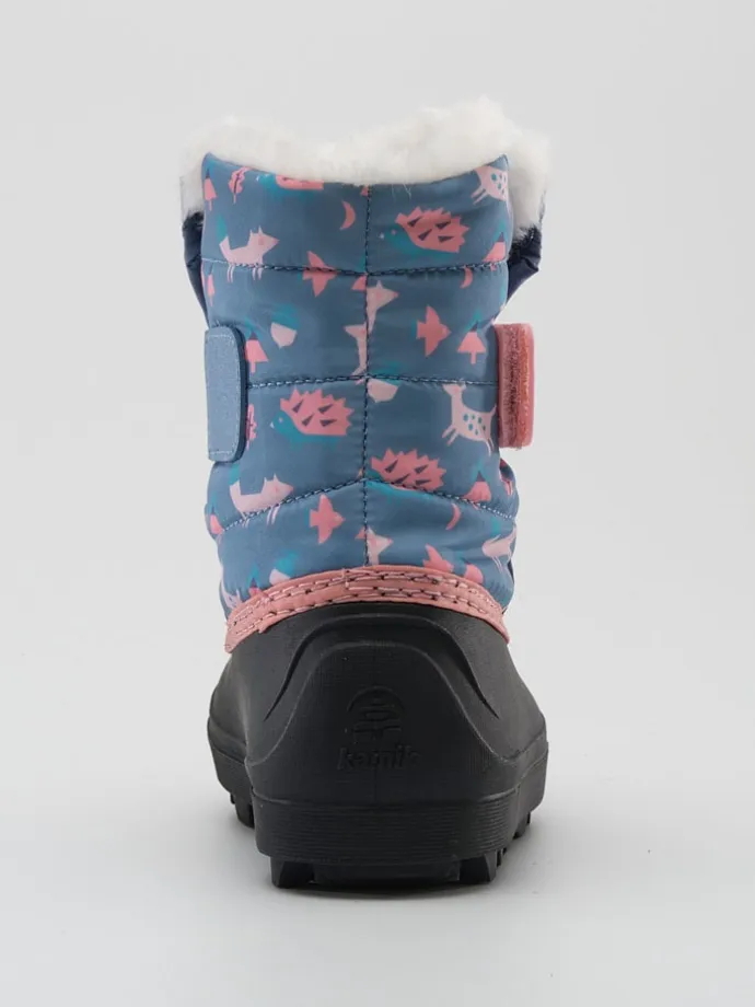 Winterstiefel "Snowbug 7" in Hellblau/ Rosa