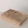 Wohndecke "Hygge" in Beige - (L)180 x (B)130 cm