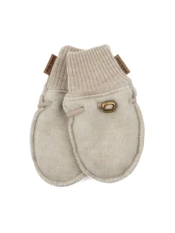 Wollfäustlinge in Beige