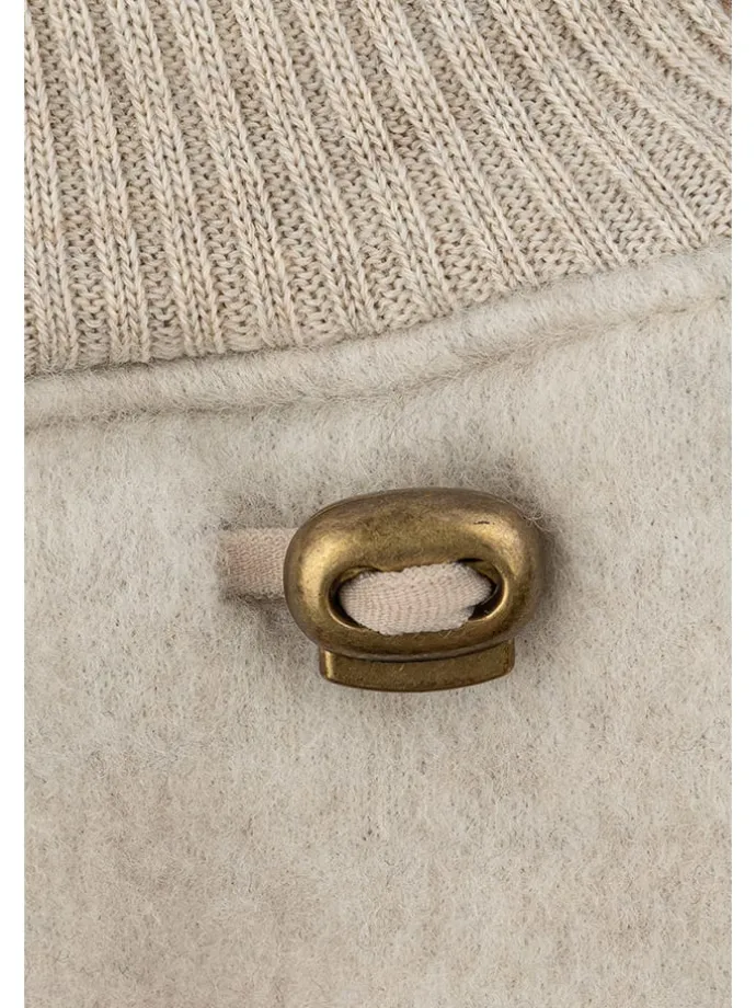 Wollfäustlinge in Beige