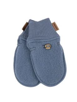 Wollfäustlinge in Blau