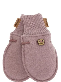 Wollfäustlinge in Rosa