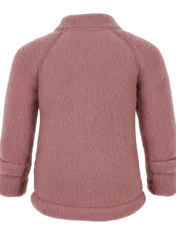 Wolljacke in Altrosa