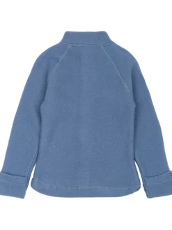 Wolljacke in Blau