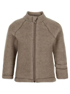 Wolljacke in Hellbraun