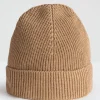 Wollmütze in Beige