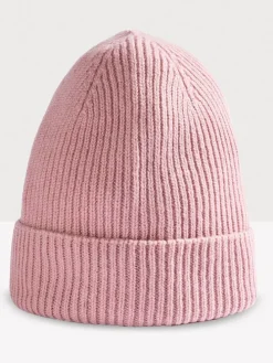 Wollmütze in Rosa