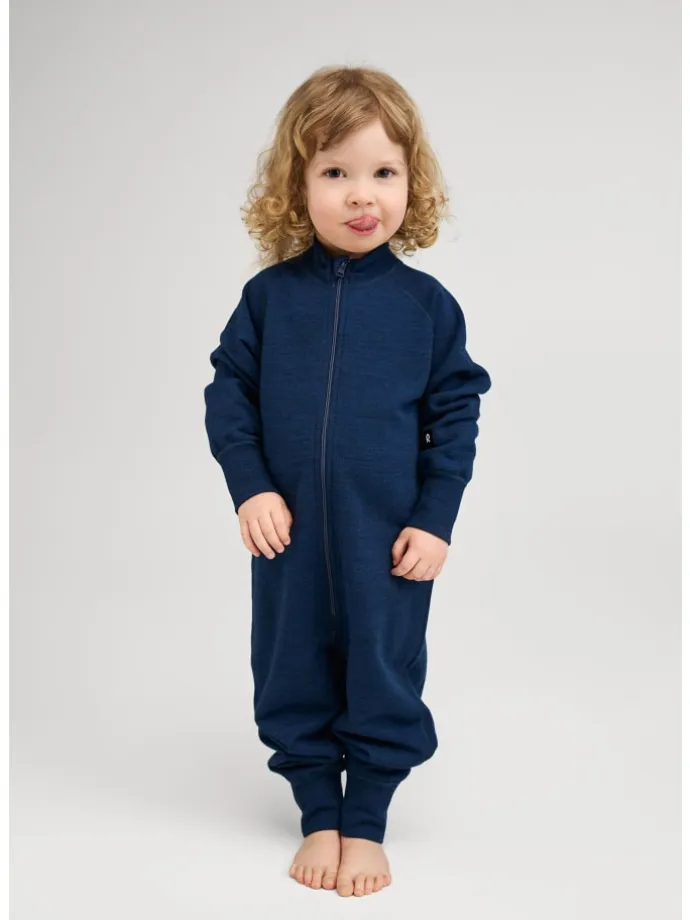 Wolloverall " Parvin " in Navy