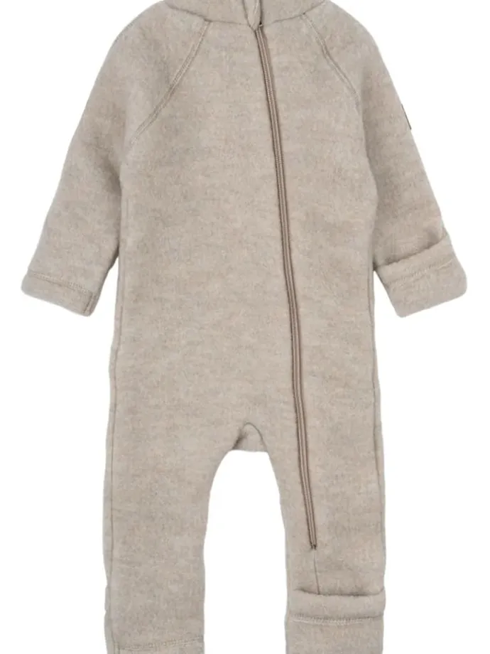 Wolloverall in Beige
