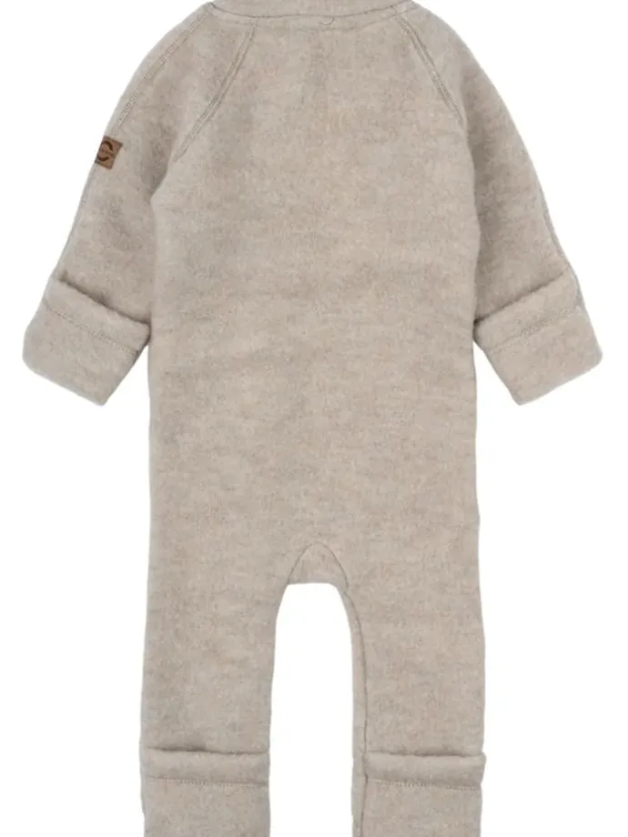 Wolloverall in Beige