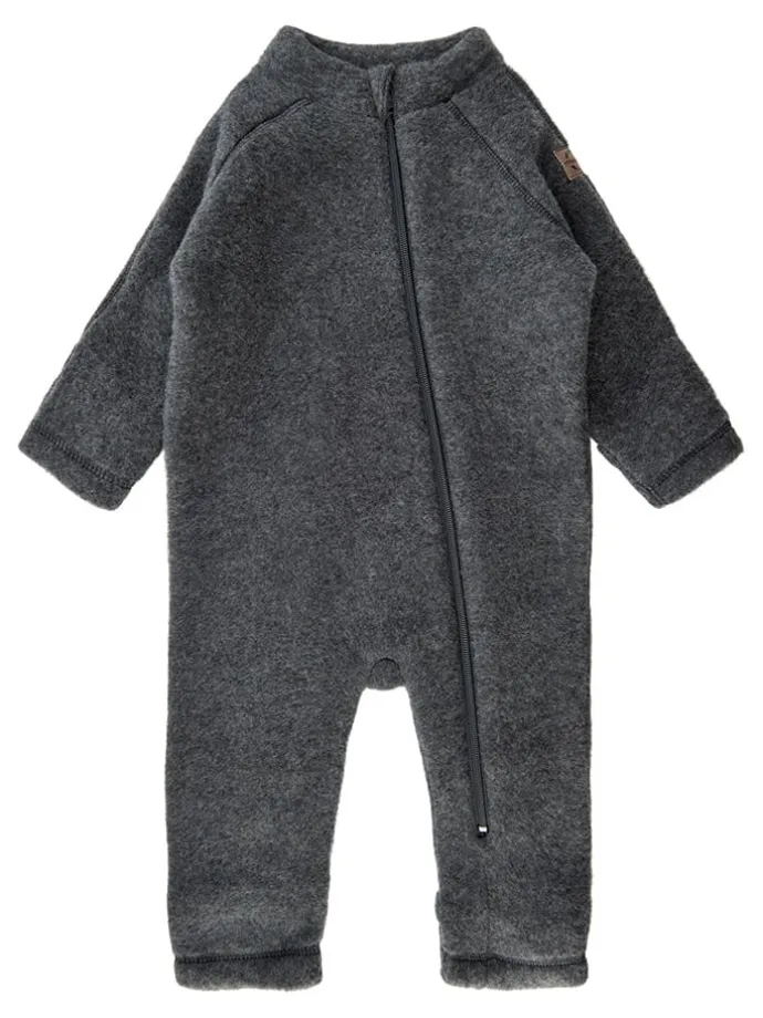 Wolloverall in Grau