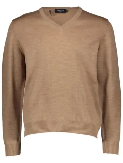 Wollpullover in Camel