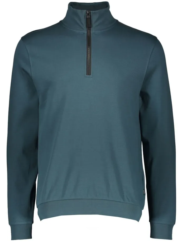 Wollpullover in Dunkelblau