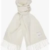 Woll-Schal in Creme