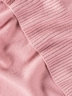Wollschal in Rosa