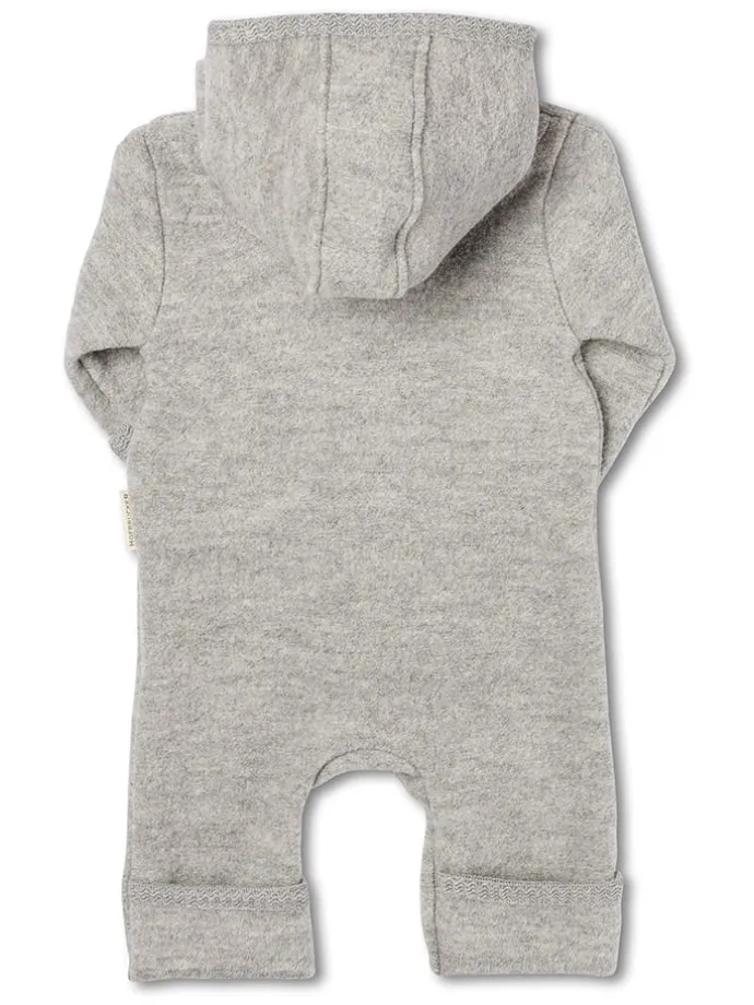 Wollwalk-Overall "Elli" in Grau