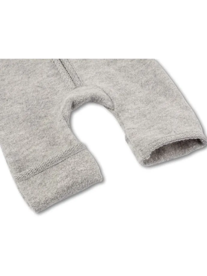 Wollwalk-Overall "Elli" in Grau